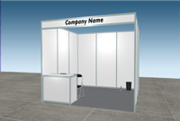 Package booth